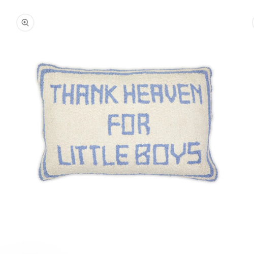 Two's Company Thank Heaven Punch Embroidery Decorative Throw Pillow – Smyth Jewelers