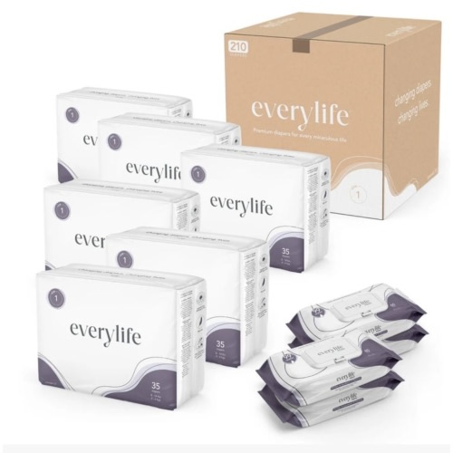Natural & Organic Baby Wipes | Water-Based & Hypoallergenic – EveryLife