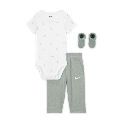 Nike Baby 3-Piece Bodysuit and Waffle Pants Set