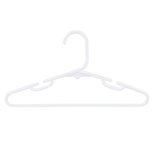 Tiny Dreamers 10-Piece Hanger, White