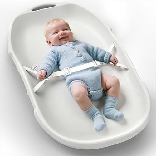 Baby Changing Pad, Soft & Wipe-Clean Changing Pad with Strap, EVA Waterproof Changing Table Pads for Dresser Top, Non-Slip Bottom, Lightweight, 30”×16”