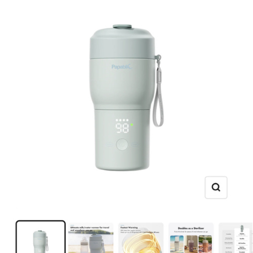Papablic Portable Bottle Warmer & Sterilizer Pro