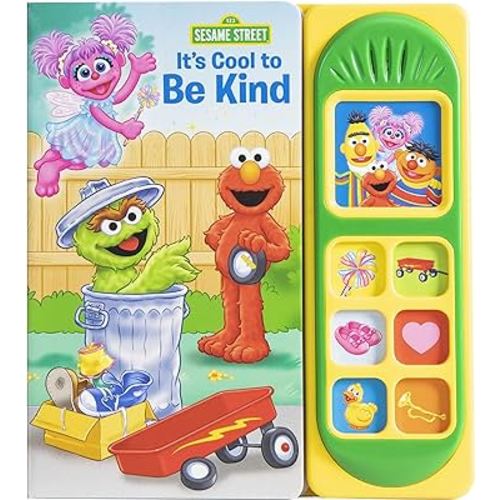 Sesame Street Elmo, Abby Cadabby, Zoe, and More! - It's Cool to Be Kind Sound Book - PI Kids (Play-A-Sound)