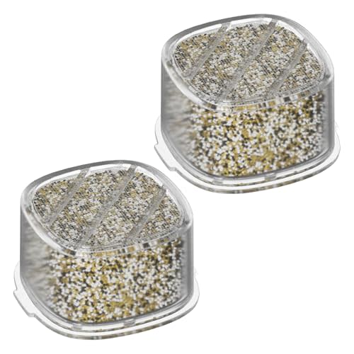 Baby Bath Tub Filter Device Cartridge Compatible with All Canopy Bath Tub Showerheads, Water Softener Filter for Hard Water, Reduce Chlorine and Harmful Substances, 2 Pack