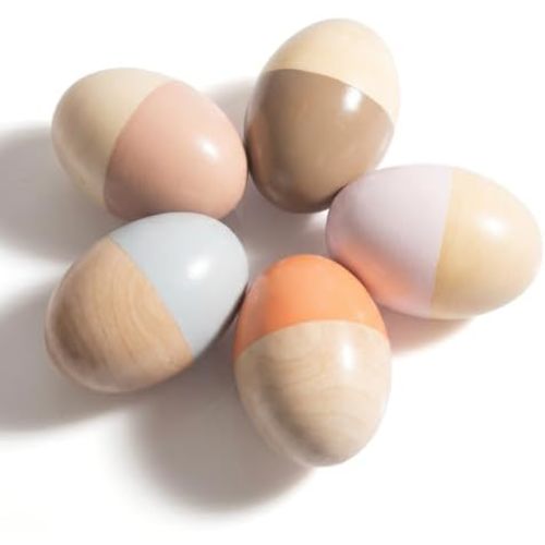 Wooden Egg Shaker Hand Musical Maraca Percussion Instruments