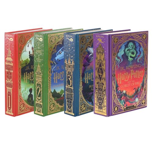 Harry Potter Book Set (Illustrated with Interactive Elements) - Storiarts