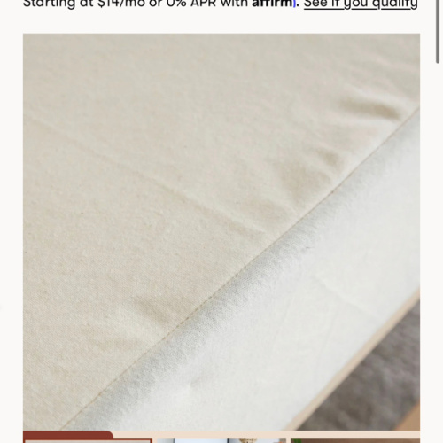 Organic Waterproof Crib Mattress Protector – Babyletto