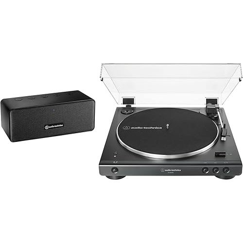 Audio Technica AT-LP60XSPBT-BK Wireless Turntable