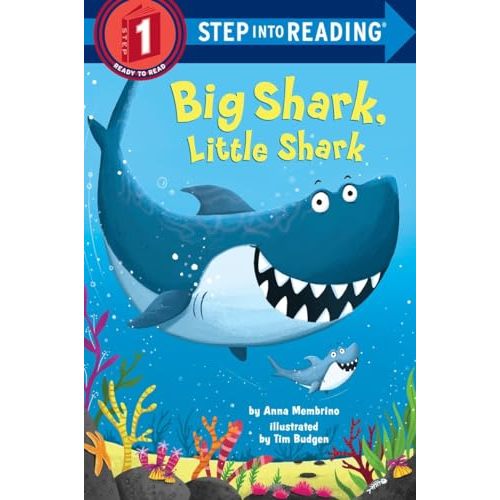 Big Shark, Little Shark (Step into Reading)