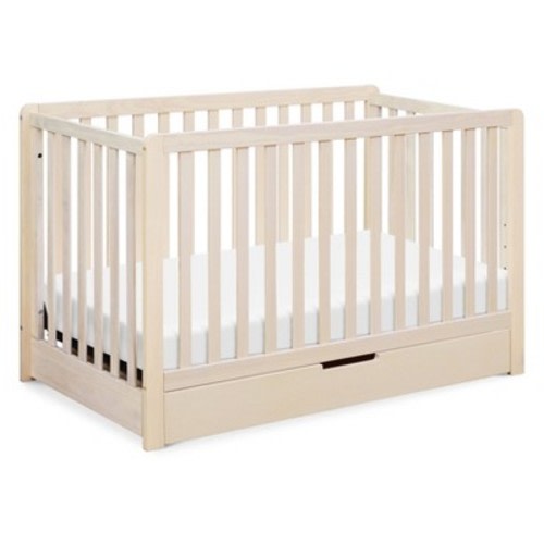 Carter's by daVinci Colby 4-in-1 Convertible Crib with Trundle Drawer - Washed Natural