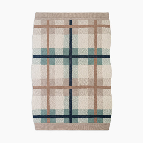 Crane Baby Cotton Knitted Baby Blanket - Charlie Farmhouse