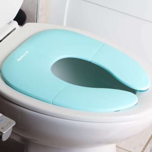 Jool Baby Folding Travel Potty Seat and Travel Bag - Aqua
