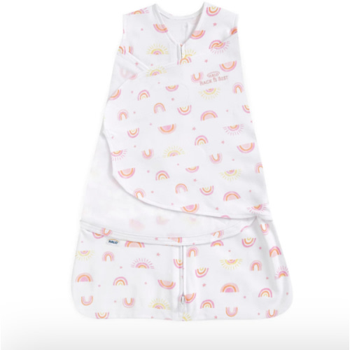 Sunshine Rainbows Cotton Small Swaddle | HALO