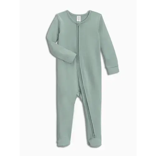 Peyton Zipper Sleeper 3-6 months-Tide