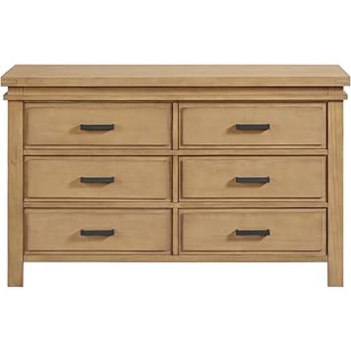 Soho Baby Mystic 6-Drawer Dresser, Honey Wood
