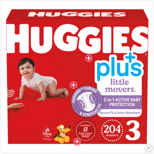 Size 3 Costco Huggies Diapers (7-24 months old)