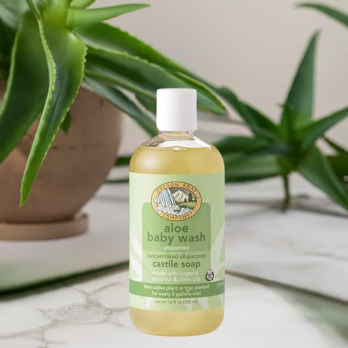 Aloe Baby Wash - Organic Liquid Castile Soap – Oregon Soap Company