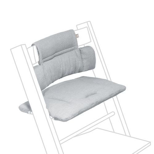 Stokke Tripp Trapp Classic Cushion 2, Nordic Blue - Pair with Tripp Trapp Chair or High Chair for Support & Comfort - Machine Washable