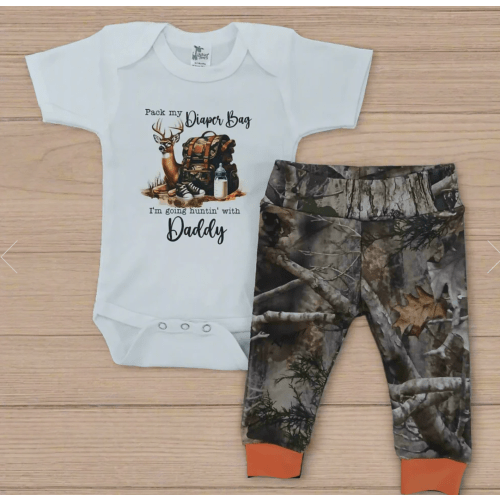 Pack My Diapers Buck & Pack Hunting With Daddy