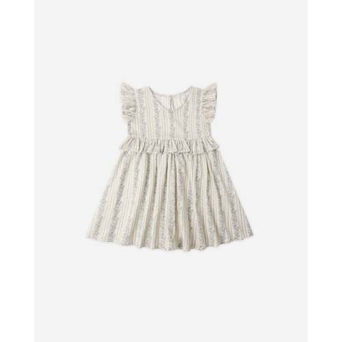 Brielle Dress Blue Floral