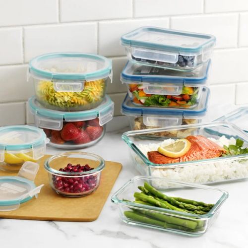 Snapware Total Solutions 18-piece Pyrex Glass Food Storage Set | Costco