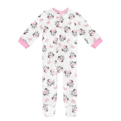 Disney's Minnie Mouse Baby Girl Ultra Soft Sleep & Play Color: Minnie Size: 24 MONTHS