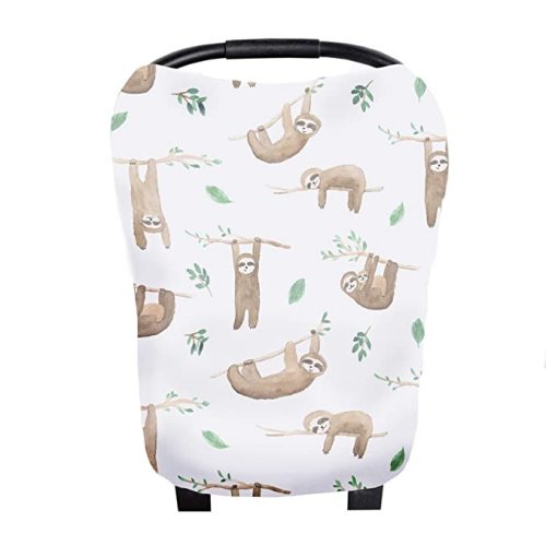 Noah Multi-Use Cover: Car Seat, Nursing, Stroller Cover - Stretchy Fabric, All-Season, Stylish Designs, Easy Access