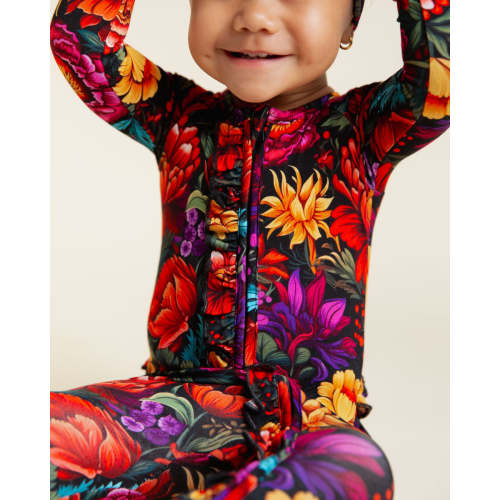 Mourning Glory Convertible Ruffle Romper