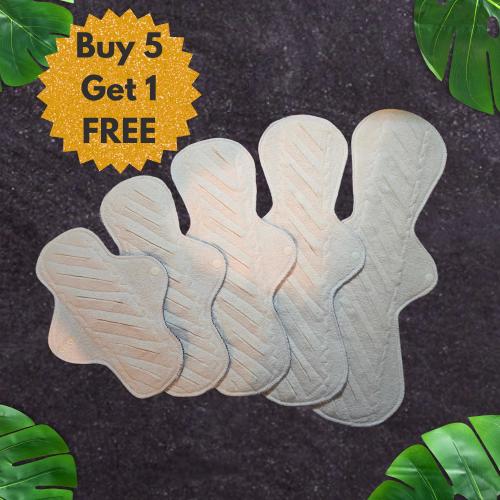 Gusher Pad | Organic Cotton Sherpa Cloth Pad | Super Heavy Flow, Postpartum