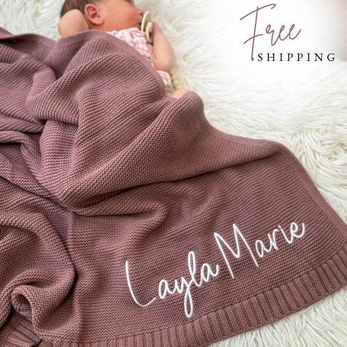 Baby Gift | Personalized Name | Baby Shower | Newborn Baby Gift | Embroidered Baby Gift | Baby Shower Gift | Baby Blanket FAST FREE SHIPPING