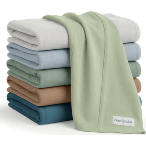 Cotton Burp Cloths - Pack of 6