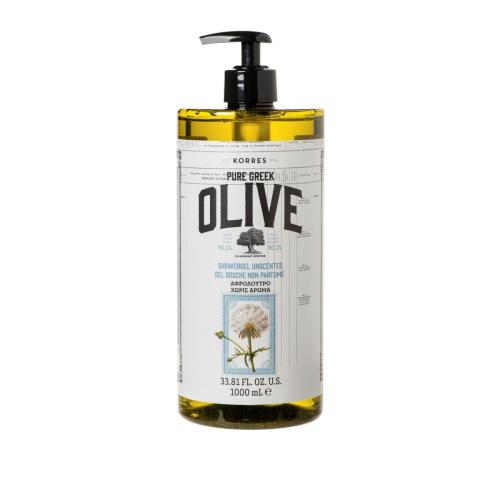 Korres Olive Oil Unscented Shower Gel - 1 Liter | HSN