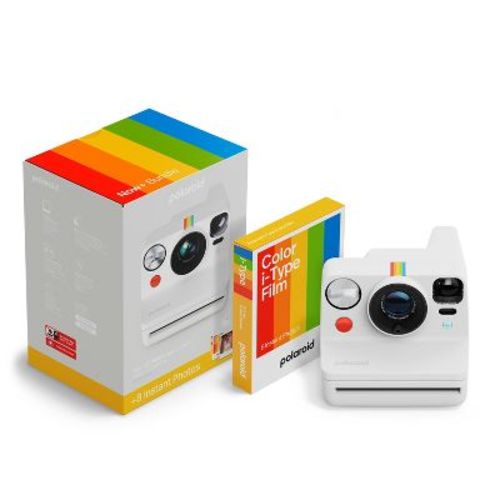 Polaroid Now+ Gen 3 Bundle - Pebble White