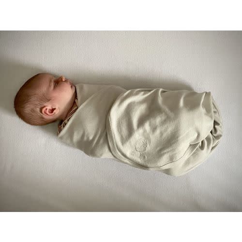 Woolino - Baby Swaddle Blanket | Natural Merino Wool Swaddler