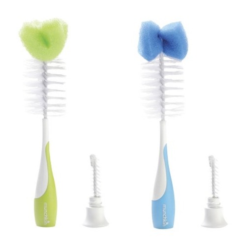 Munchkin 2pk Baby Bottle & Nipple Brush