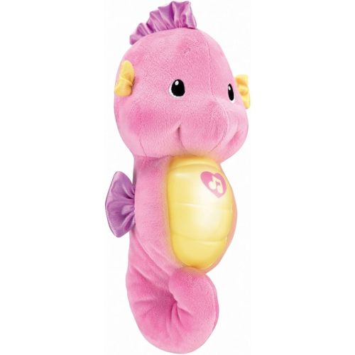 Fisher-Price Ocean Wonders Soothe & Glow Seahorse, Pink