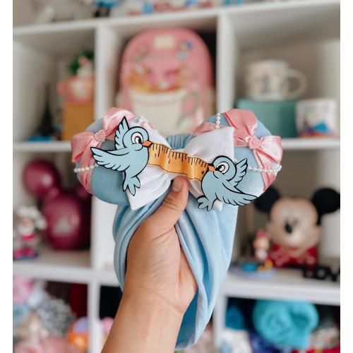Cinderella Minnie Mouse Ears || Minnie Ears || Ears for babies || Disney Parks Head accessory || Magic Kingdom ears || Disney Princess ears