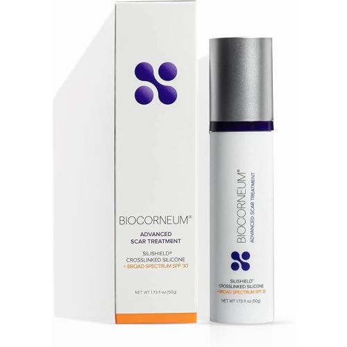 Advanced Scar Gel with Silishield® & SPF 30 50g – Silicone-Based, Water-Resistant, Fast-Drying Scar Cream for Surgical Scars, Burns & Injury – Made in USA, Safe for Kids 6+ – Surgeon Recommended