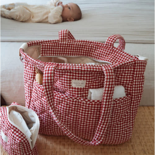 Quilted Diaper Bag