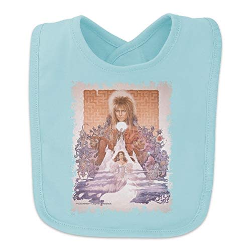 Labyrinth Movie Art Goblin King Jareth David Bowie Baby Bib