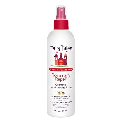 Fairy Tales Rosemary Repel Daily Kids Conditioning Spray – Kids Like the Smell, Lice Do Not, 8 fl oz. (Pack of 1)