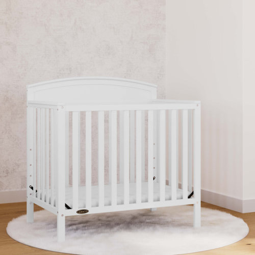 Graco Benton 4-In-1 Convertible Mini Crib With Mattress & Reviews | Wayfair