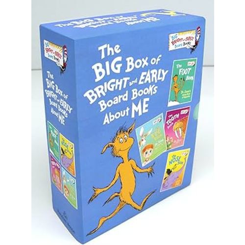 The Big Boxed Set of Bright and Early Board Books About Me: The Foot Book; The Eye Book; The Tooth Book; The Nose Book (Big Bright & Early Board Book)