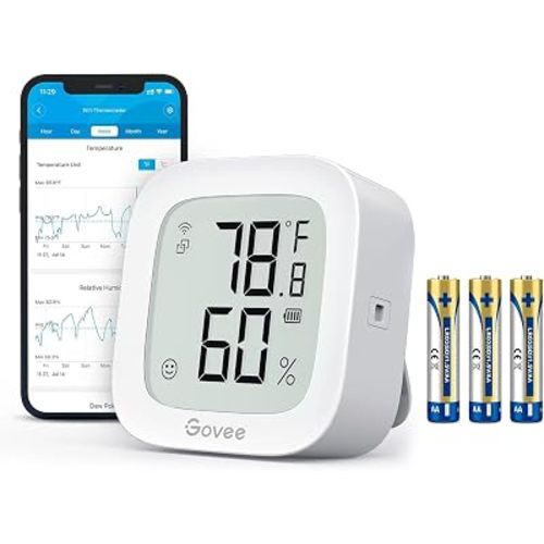 Govee WiFi Thermometer Hygrometer H5103 with Electronic Ink Display