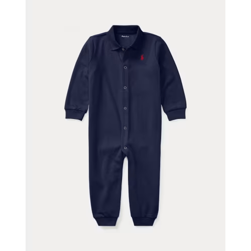 Cotton Jersey Footed Coverall | One-Pieces Baby | Ralph Lauren