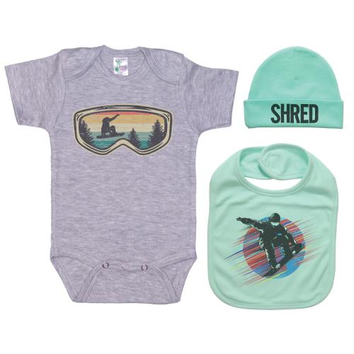 Baby Snowboard Outfit, Snowboard Bundle, Baby Shower Gift, Snowboard Onesie®, Skiing Onesie®, Snowboard Bodysuit, Gift For Baby Newborn Gift