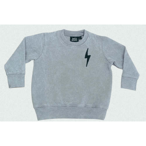 Grey Acid Wash Sweatshirt – Crump Co. Shop