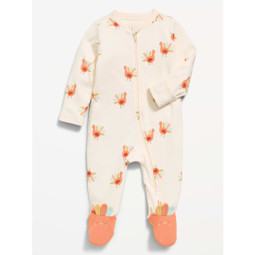 2-Way-Zip Sleep & Play Footed One-Piece for Baby | Old Navy