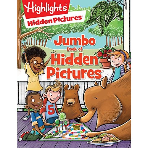 Jumbo Book of Hidden Pictures: Puzzle Activity Book for Kids Packed with More than 200 Hidden Pictures and Funny Seek and Find Challenges for Ages 6 and Up (Highlights Jumbo Books & Pads)