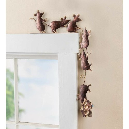 Wind & Weather Metal Mice Door Crawler & Reviews | Wayfair